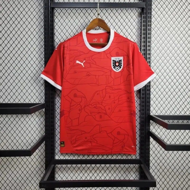 Maillot Autriche Domicile 2024/2025 — vue 1