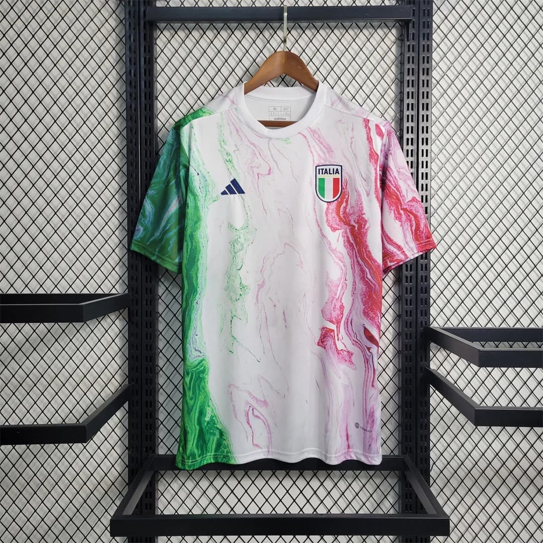 Maillot Italie Avant-Match 2024/2025 — vue 1