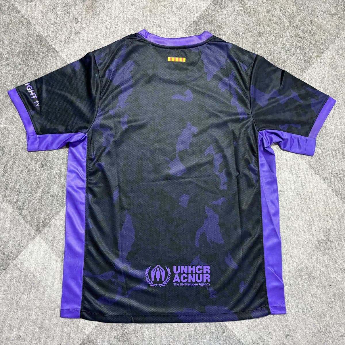 Maillot Barcelone Violet & Noir 2025/2026 — vue 2